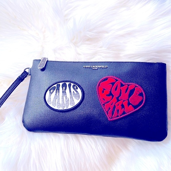 Karl Lagerfeld Handbags - NWT🩸KARL LAGERFELD🩸Wristlet/Clutch